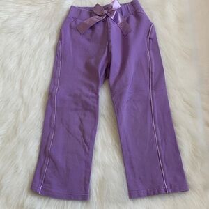 Circo Lavender Leggings with Bow